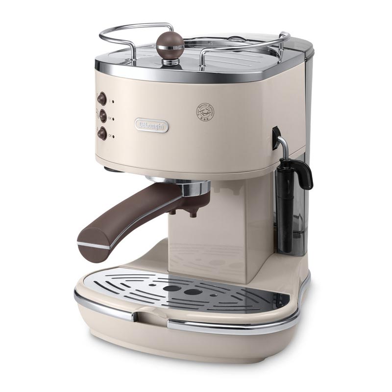 Delonghi ECOV 311.BG Icona Vintage Espresso Cappuccino Makinesi, Bej