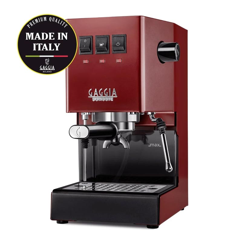 Gaggia RI9481/12 New Classic E24 Metal Espresso Makinesi, Kırmızı
