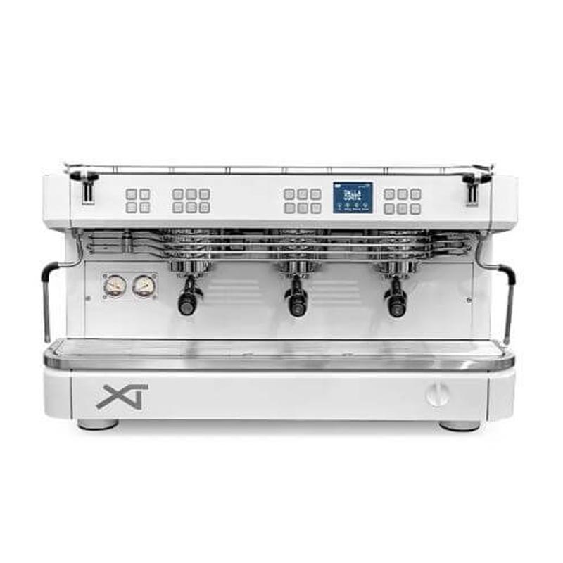 Dalla Corte XT Barista Espresso Kahve Makinesi, 3 Gruplu, Beyaz