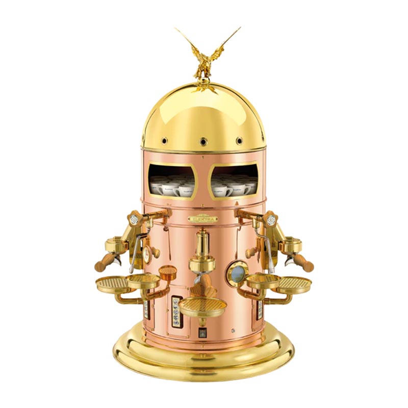 Elektra Belle Epoque Espresso Kahve Makinesi, 3 Gruplu, Bakır Pirinç